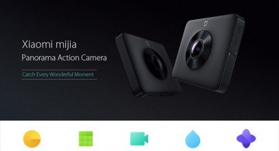 Xiaomi mijia 3.5Kパノラマアクションカメラ スポーツや旅のお供に