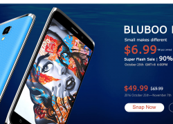 BLUBOO Picass 4G と BLUBOO Miniのセール情報 $79.99 $49.99.