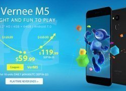 [終了]Gearbest独占販売プリセールのVernee M5 半額セールにチャレンジ