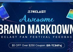 GearbestでTeclastブランドセールが実施中 $250オーバーは$5off