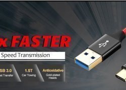 BanggoodでBlitzWolf®製品が安売り、USB3.0 to Type-Cケーブル2000個限定で$12.89→$3.99など