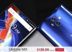 3辺ベゼルレスUlefone MIXがセール開始$30のおまけつきで$139.99