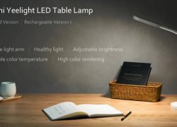 [9/25 19時開始]フラッシュセールXiaomi Yeelightテーブルライトが$49.99→$29.99