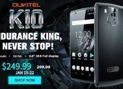 5V/5Aチャージ！？ Oukitel K10 大容量バッテリー11000mAh Helio P23採用の18:9 6インチ端末がリリース