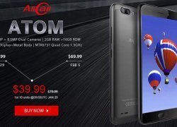 ALLCALLの割り切り激安4GスマホAtomがフラッシュセールで$39.99 毎日10台限定