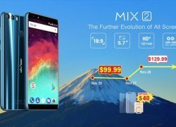 Ulefoneから割切仕様18:9のベゼルレスバジェットフォンMix 2がリリース $99.99で販売開始