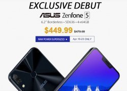 6.2インチノッチディスプレイ SDM636採用のASUS ZENFONE 5が販売開始