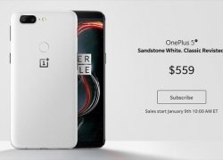 Oneplus 5Tに新色 サンドストーンホワイトが追加