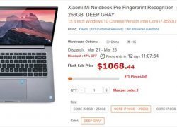 [4周年セール]Xiaomi Mi Notebook Pro Core i7 16GB/256GBが11月28日以来の最安価格に